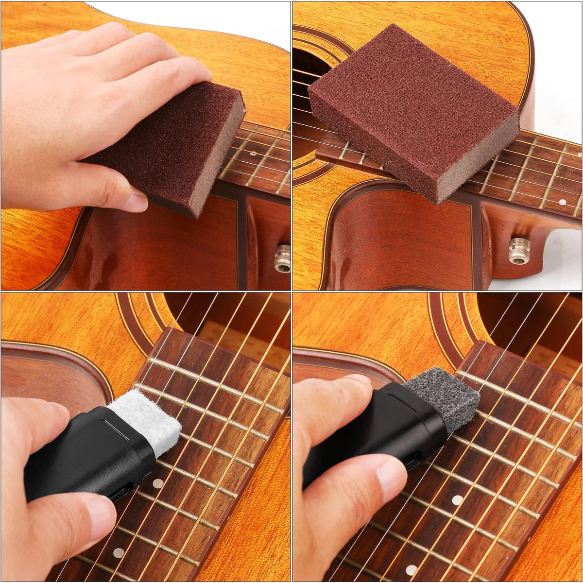 72PCS Guitar Tool Kit Repair Maintenance Accessories Small,