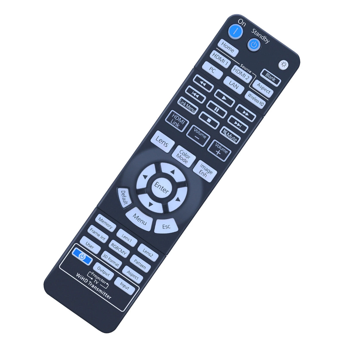 Replace Remote Control For Epson 2192876 / 219287600 Projector EH-TW9400W