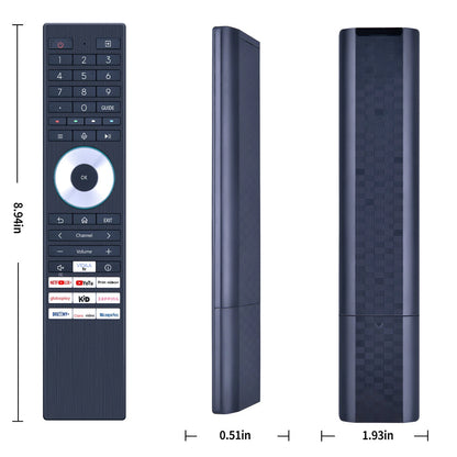 Replacement Remote Control For Toshiba Smart TV ERF3K98T