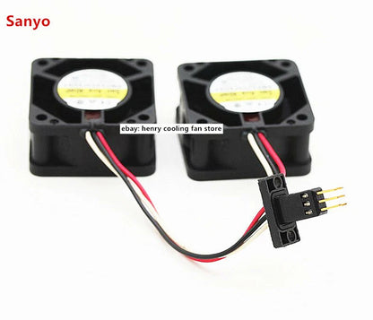 SANYO 9WF0424F6D04 A90L-0001-0507#B DC 24V 0.076A 40*40*20mm Fanuc coooling fan