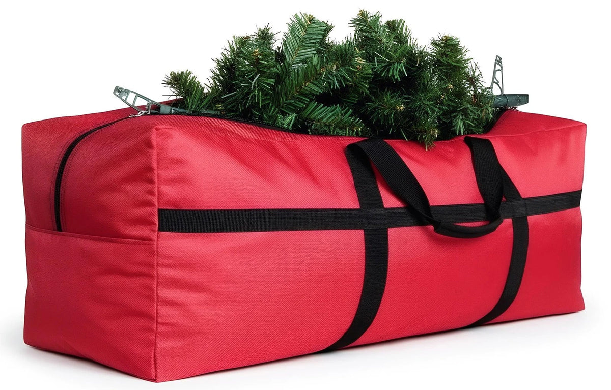 HaoHakka Extra Large Duffle Bag for XX-Large-43"(L) X 18"(W) X 19.6"(H), Red