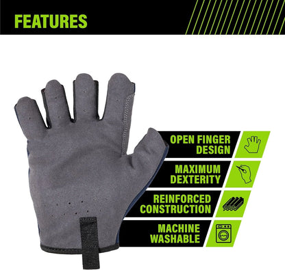 AWP Professional Fingerless Work Gloves X-Large (Pack of 1)
