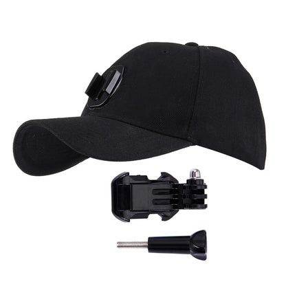 Cotton Baseball Hat With Stand Holder Screw Mount For Gopro 8 7 6 5 4 3 DJI Osmo