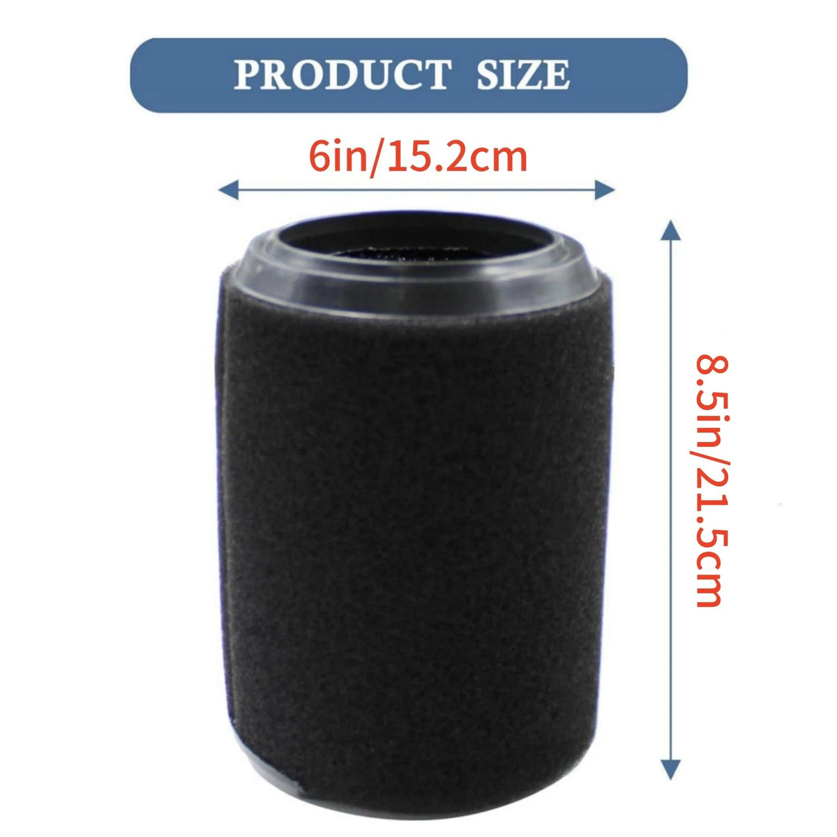 Replacement Vacuums Filter Compatible For Husky 6-9 Gallon Wet/Dry Vacuum