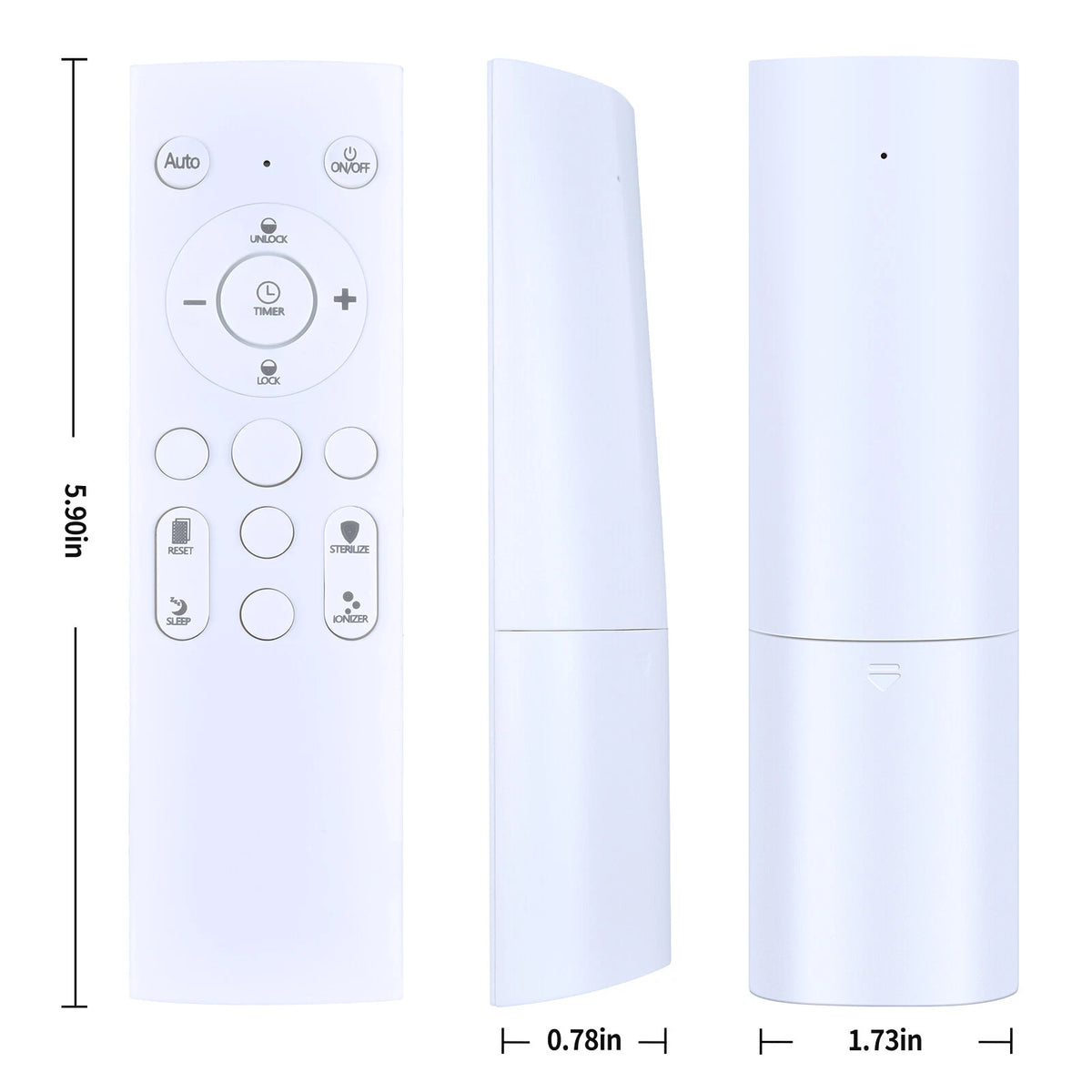 Replacement Remote Control For Turonic PH950 Air Purifier Humidifier
