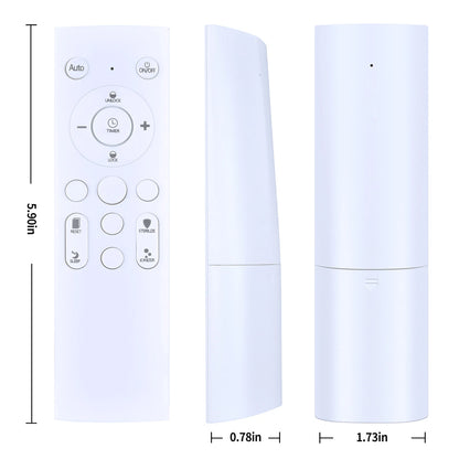 Replacement Remote Control For Turonic PH950 Air Purifier Humidifier