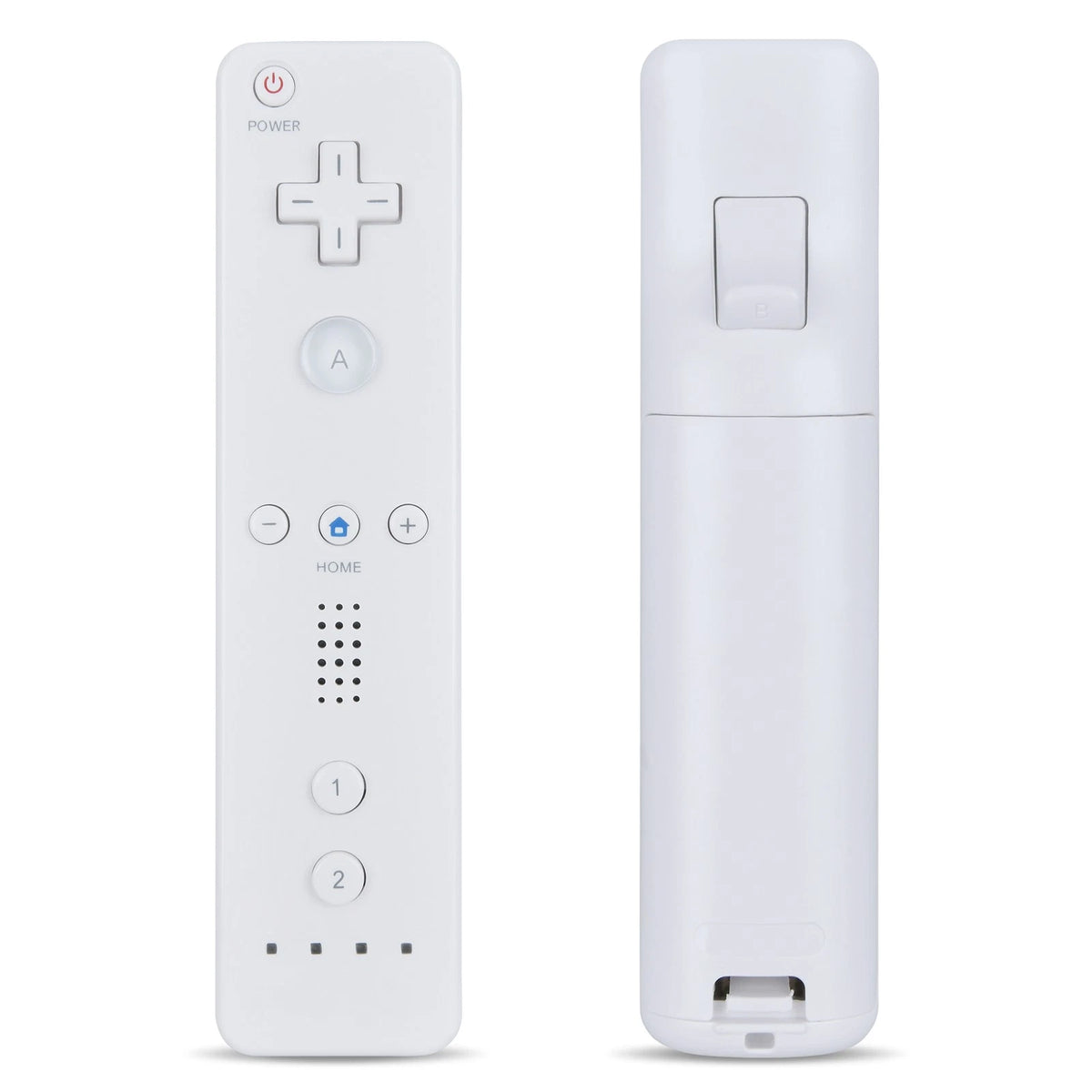 Remote Controller with Nunchuck, Compatible with Nintendo Wii/Wii U -White