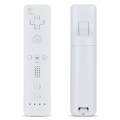 Remote Controller with Nunchuck, Compatible with Nintendo Wii/Wii U -White