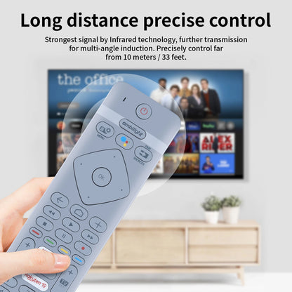 RC4154403/01R For Philips TV Voice Remote Control 398GM10BEPHN0012PH