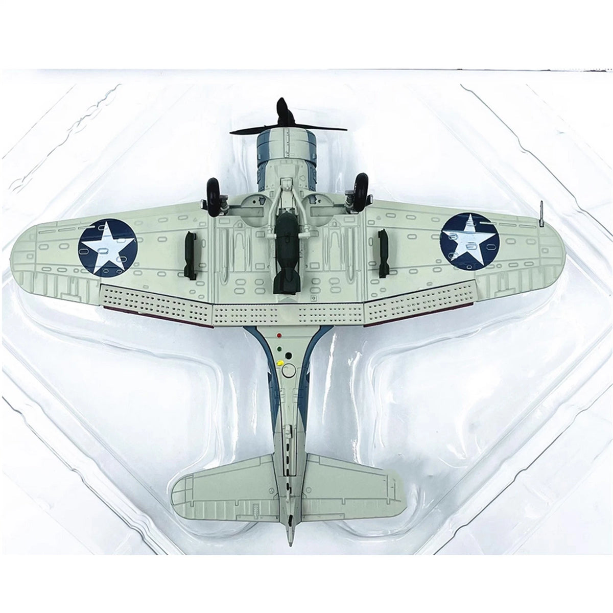 1/72 US SBD-3 Dive Bomber Fighter Alloy Aircraft Model Military Plane Collection