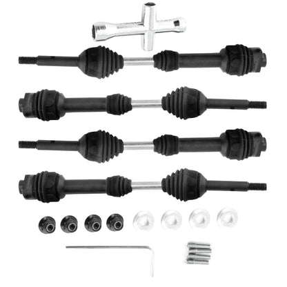1/10 RC Car Metal Drive Shaft For TRAXXAS Hoss/Rustler/Slash/Stampede 4X4 2wd i