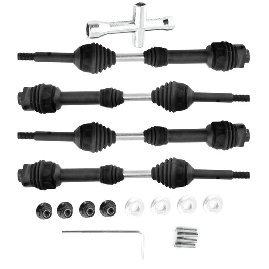 1/10 RC Car Metal Drive Shaft For TRAXXAS Hoss/Rustler/Slash/Stampede 4X4 2wd i