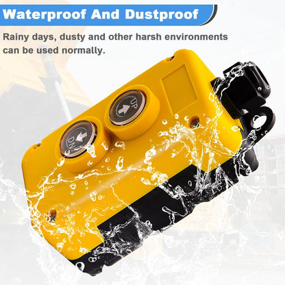 mxuteuk 4 Wire Dump Trailer Remote Control Switch 12V DC Up Down for...