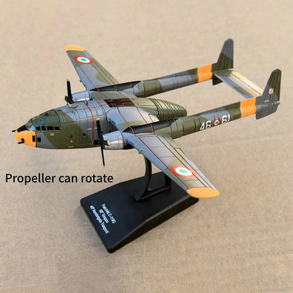 C-119G Flying Boxcar Transport Replica 1:200 Scale US Fairchild Model Stand