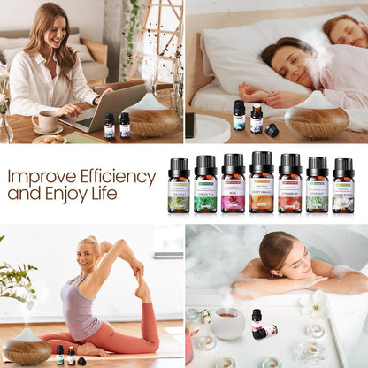 Nuanchu 26 Pcs Essential Oil Set for Humidifiers and 1 Fl Oz (Pack of 26)
