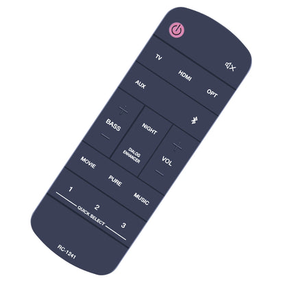 RC-1241 Replacement Remote Control For Denon Home Sound bar 550