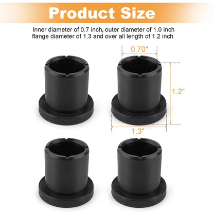 4Pcs A-Arm Bushing For John Deere Gator 625i 825i 5E 6E 6D M158746