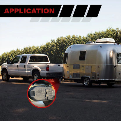 7 Way Trailer Tow Hitch Connector Receptacle Harness Installation Kit