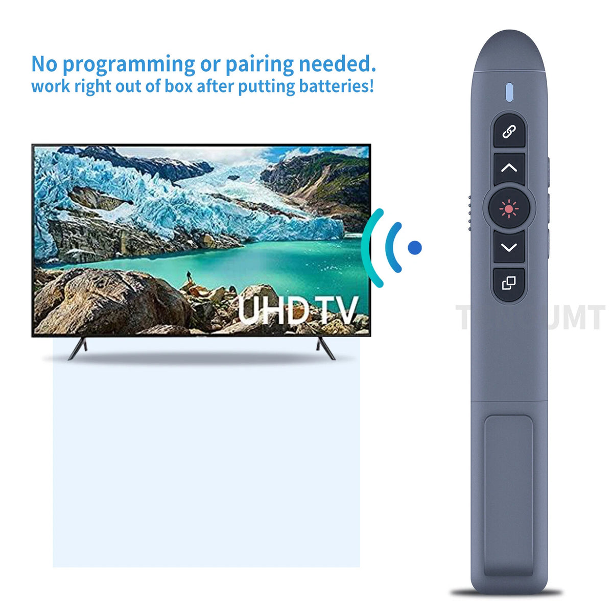 For VicTsing Wireless Presenter PC276A Remote Laser Pointer