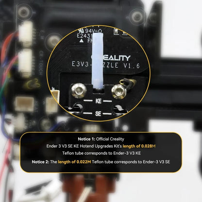 Creality Official Ender 3 V3 SE KE Hotend Upgrades Kit, 3D Printers Ceramic...