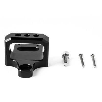 For Mac AEM Boost Controller Solenoid Valve Mount Holder Bracket Billet 3 Port