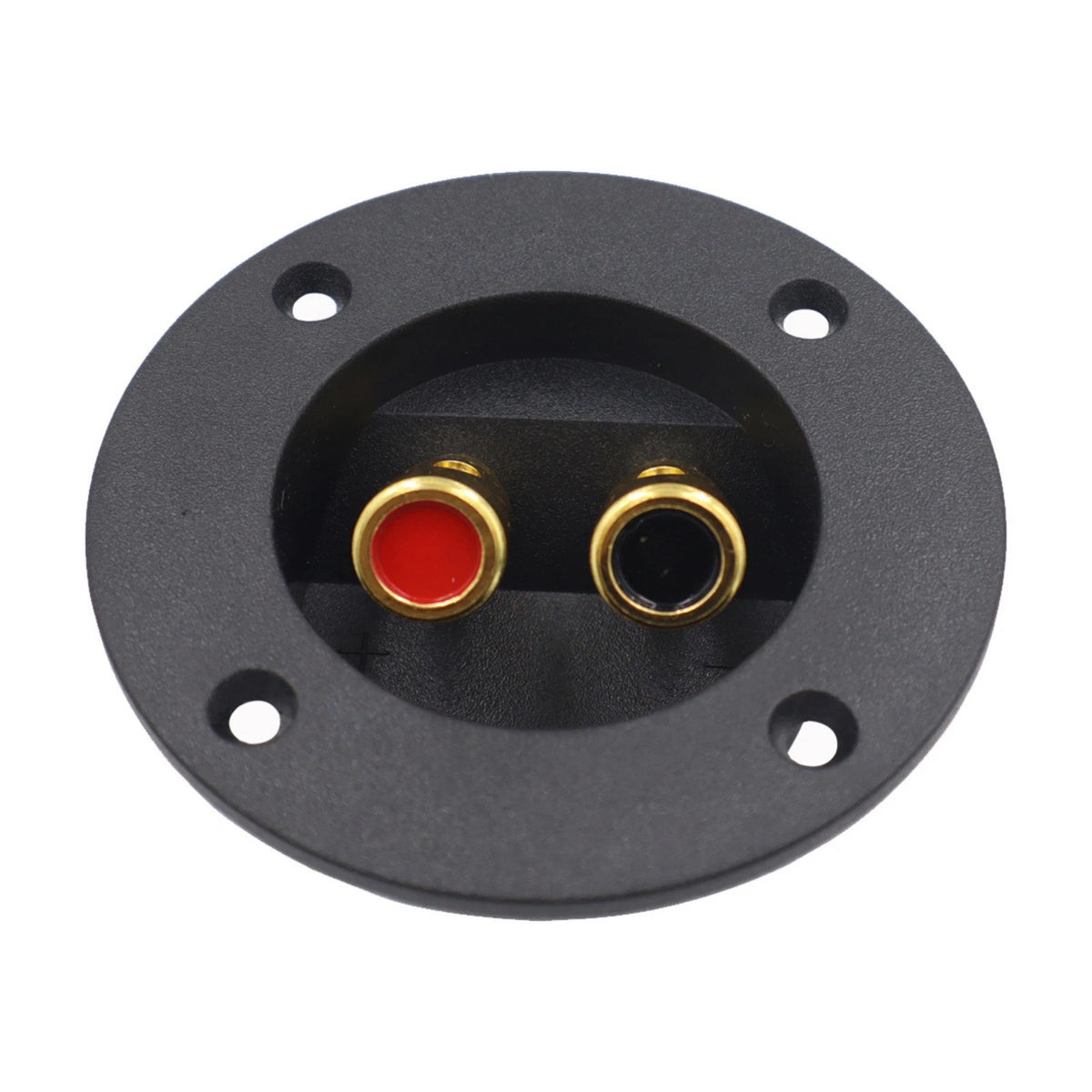 2-Way Speaker Box Terminal Cup Round Spring Loaded Connector for Subwoofer