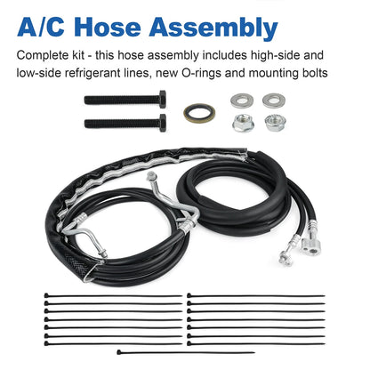Rear A/C Line Kit for 2015-2019 Chevy Suburban, GMC Yukon XL, Cadillac Escalade