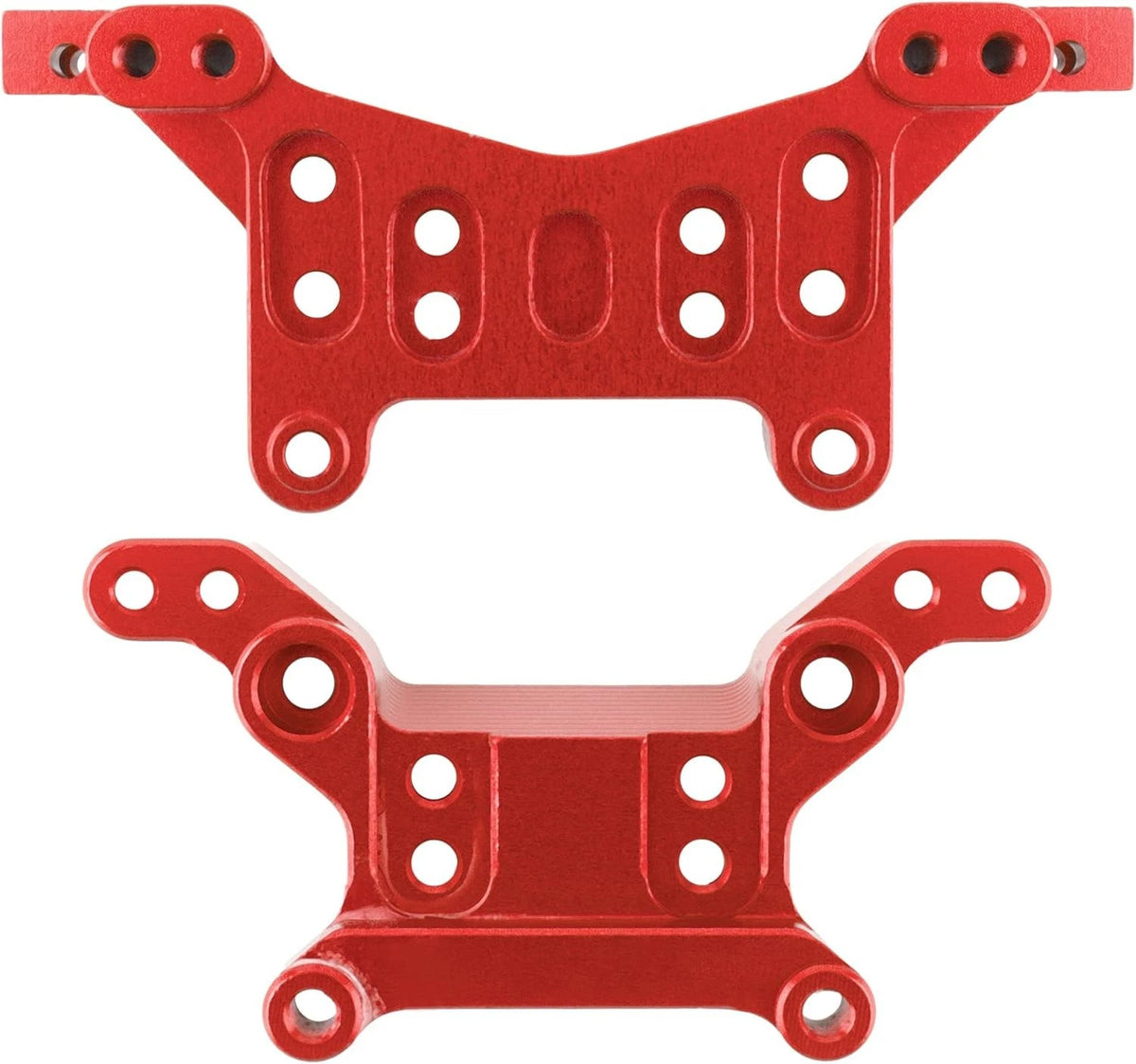Aluminum Front & Rear Shock Tower 16170 & 16180 Spare Parts for H16GT Red
