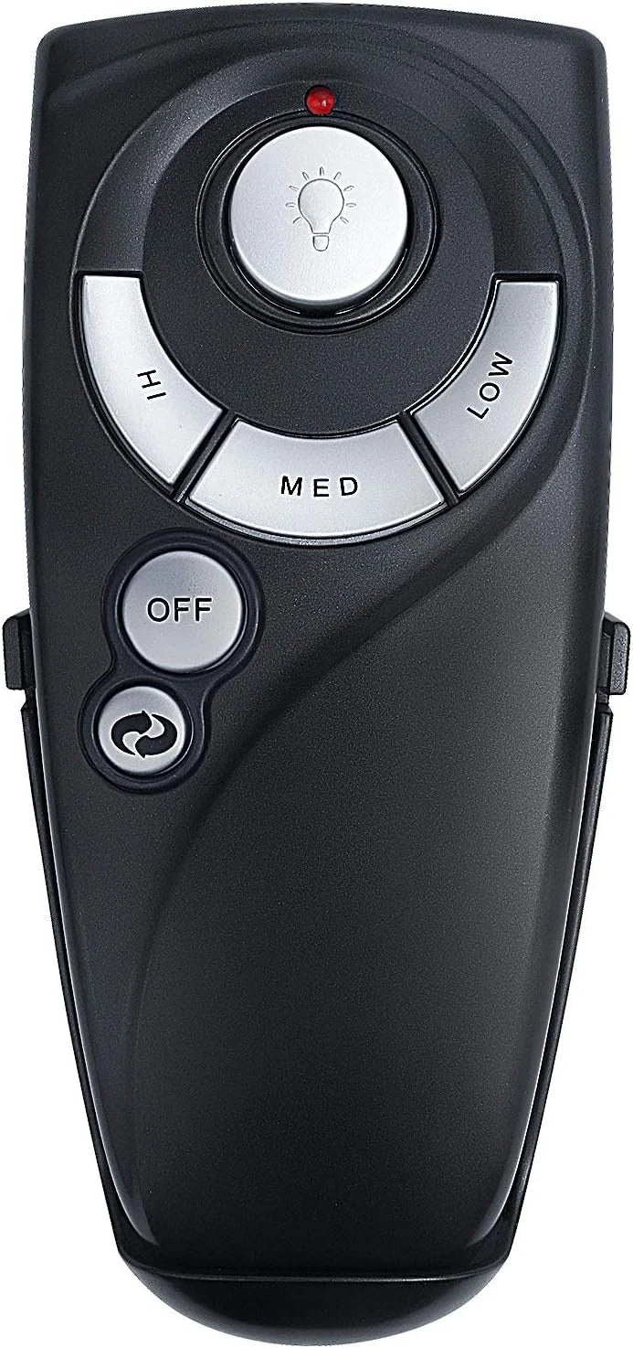 UC7083T Ceiling Fan Remote Control Replacement of Hampton Bay with Black