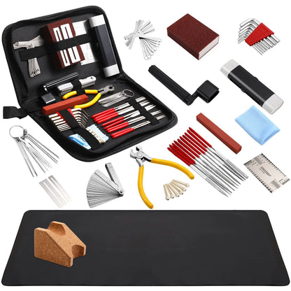 Guitar Repairing Maintenance Tool Kit with Neck Rest Cradle and...