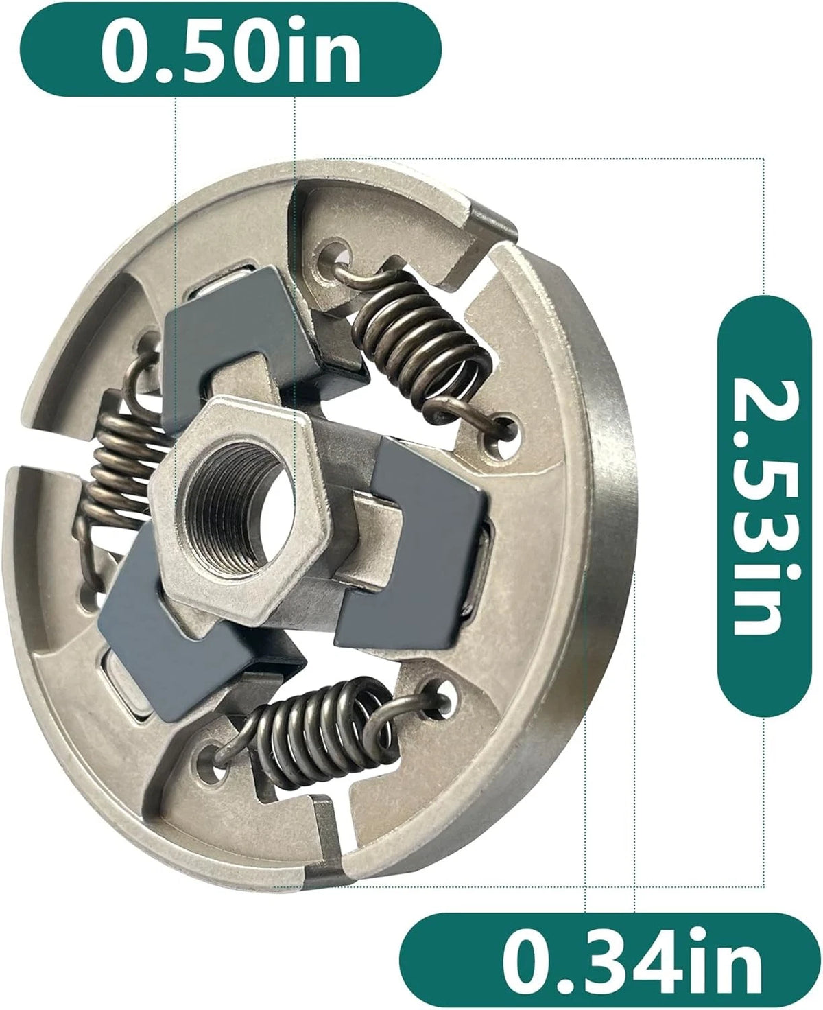 Sprocket Clutch 3/8" for Stihl 017 018 019 019T 021 023 025 MS170 MS180 6t