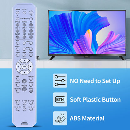 For Yamaha RAX35 ZX22830 AV Receiver Remote Control fits R-N303 RN303