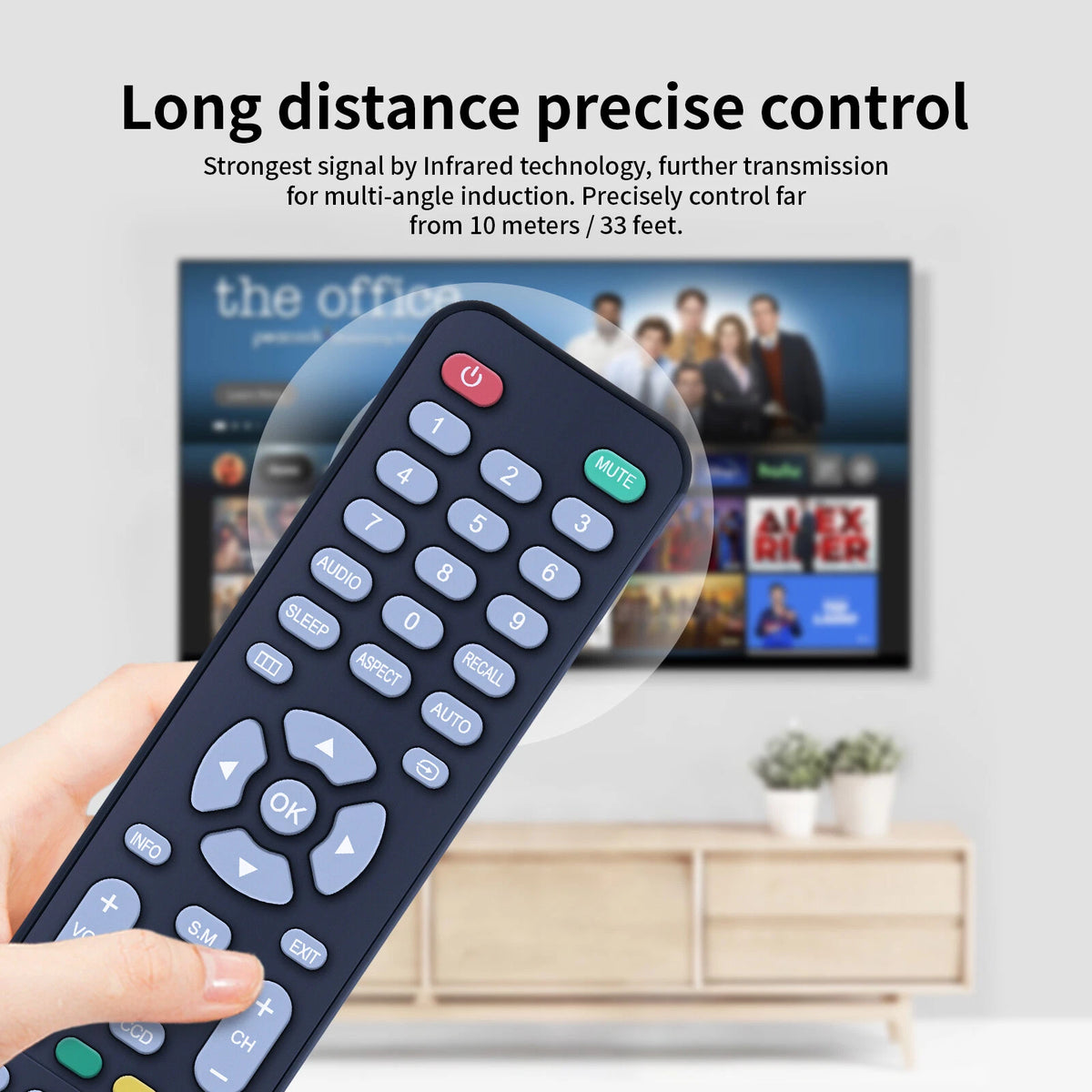 Replacement Remote Control For Karavision TV