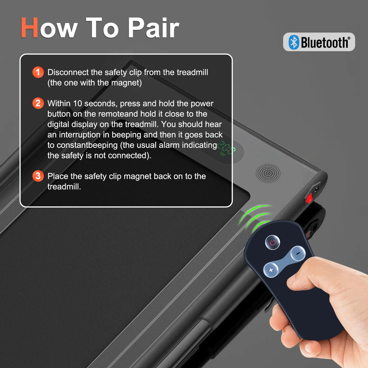 Remote Control For Goplus / Superfit Costway Treadmill -USA Shipping
