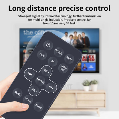 Remote Control For Sharp HT-SBW110 HT-SB110 HT-SB115 92LRC105001372 Soundbar