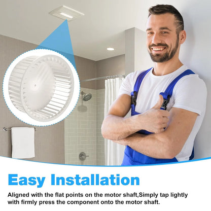 5901A000 Bathroom Fan Blower Wheel for Broan Exhaust Fan, Broan...