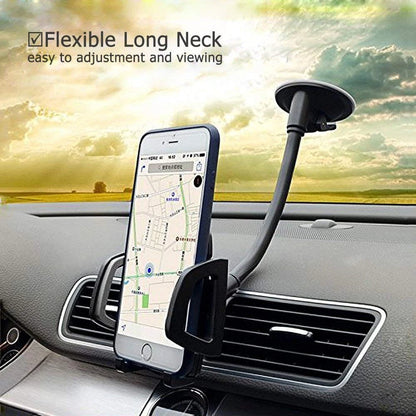 Vansky Car Phone Holder Mount, 3-in-1 Universal Cell 3 in 1 Black