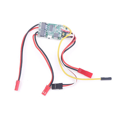 1PC 5A Brushed ESC Two-way 2S/3S Lipo Speed Controller for RC Boat Tank Crawler