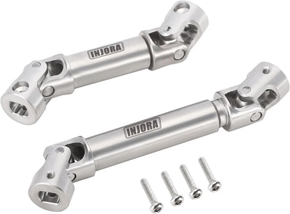 INJORA Stainless Steel Center Drive Shafts for Redcat Ascent-18 1/18 RC...