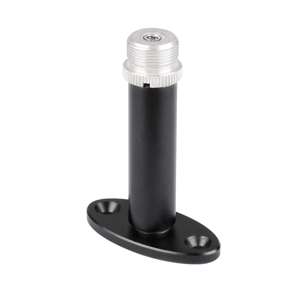 CAMVATE Wall Mount Bracket With 5/8"-27 Male Screw 5 x 6.5 x 2.2 cm, black