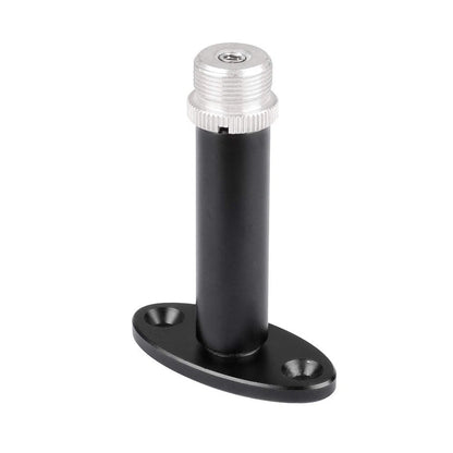 CAMVATE Wall Mount Bracket With 5/8"-27 Male Screw 5 x 6.5 x 2.2 cm, black