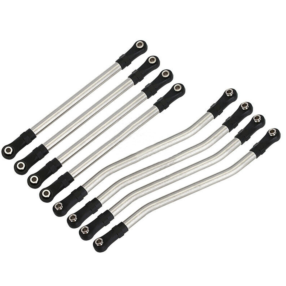 8Pcs Steel Link Plastic Rod End For Axial Capra 1.9 UTB AXI03004 1/10 RC Car