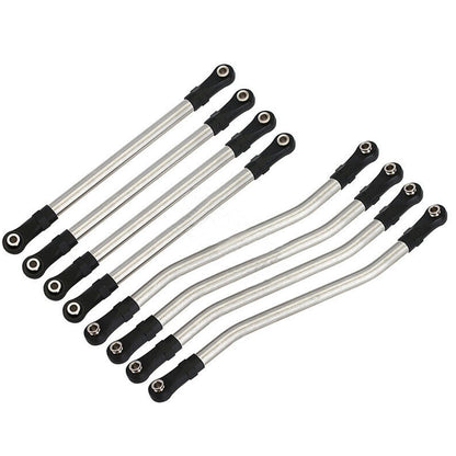 8Pcs Steel Link Plastic Rod End For Axial Capra 1.9 UTB AXI03004 1/10 RC Car