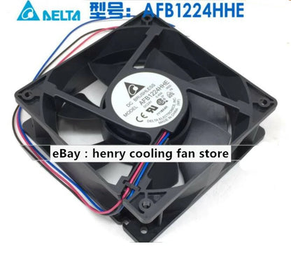Delta AFB1224HHE -R00 DC 24V 0.45A 120*120*38mm 3-wires Axial Cooling Fan