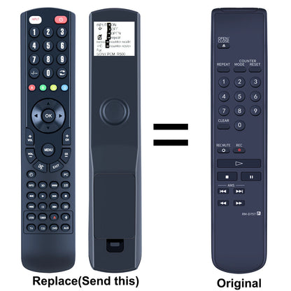 Replacement Remote Control For Sony DAT Recorder RM-D757 PCM-R500 PCM-R300