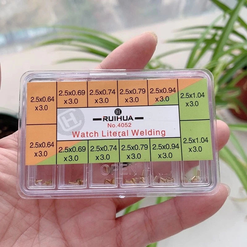 60 Pack Dial Feet Stickers Watch Movement Repairment Spare Parts Watchmaker Tool