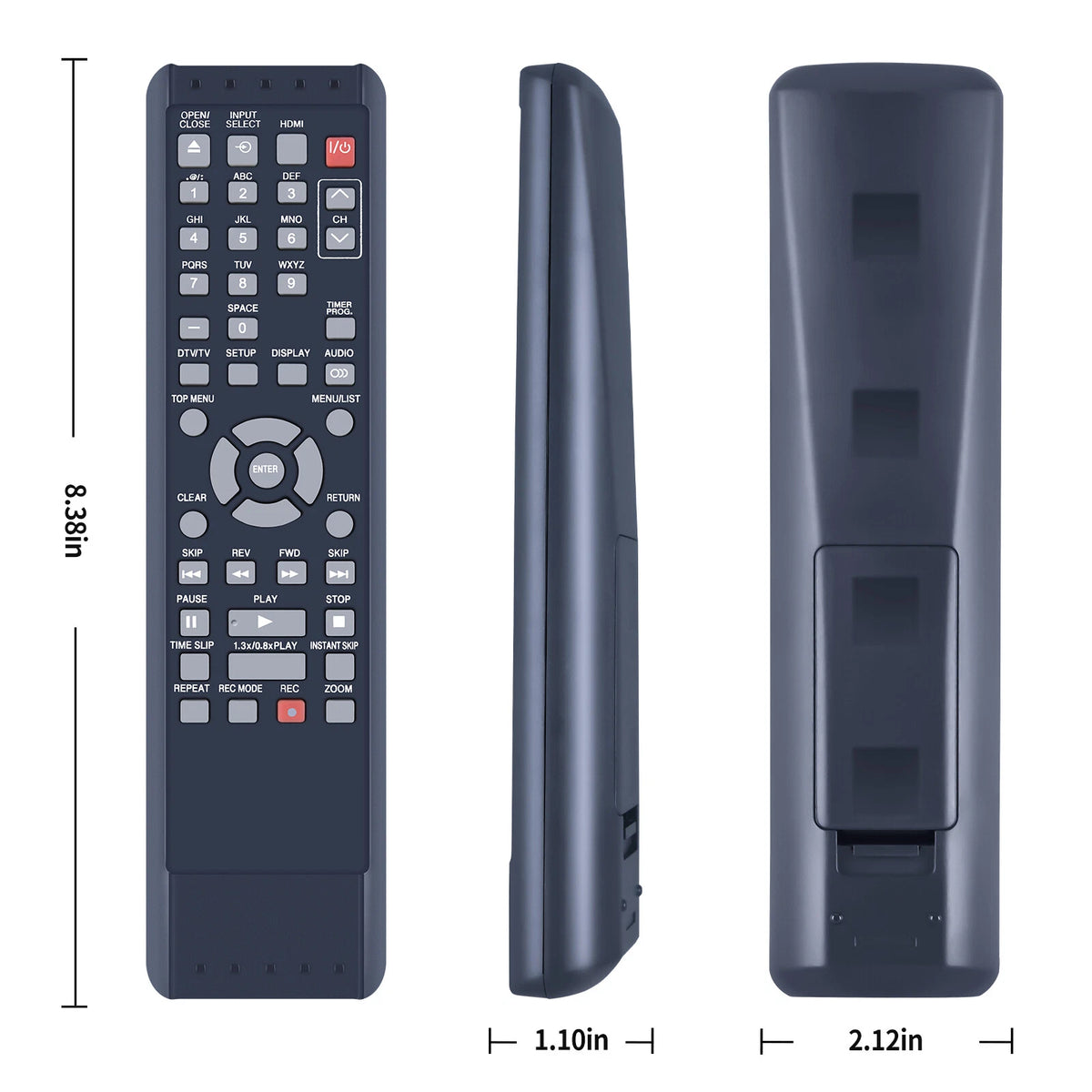 SE-R0264 Remote Control For Toshiba DVD Recorder DR570KU D-R560KU D-R550