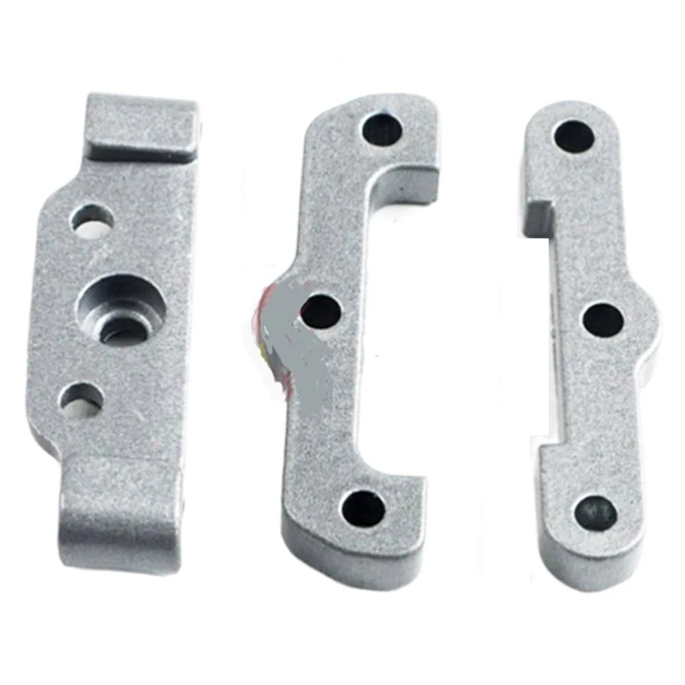 ZDingTech M1440 F/R Reinforced Sheet Parts for 1/14 MJX Hyper Go H14BM Silver