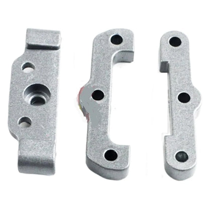 ZDingTech M1440 F/R Reinforced Sheet Parts for 1/14 MJX Hyper Go H14BM Silver