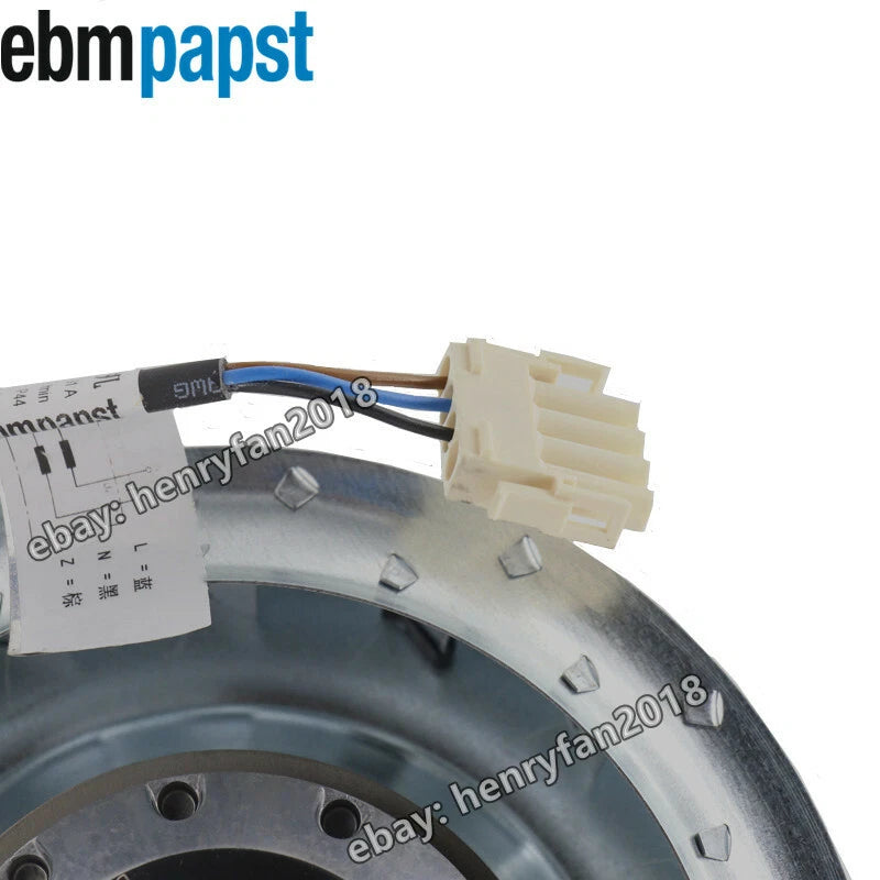 Ebmpapst Fan R2E175-AC79-29 115VAC 55/70W φ175mm High Air Volume Centrifugal Fan